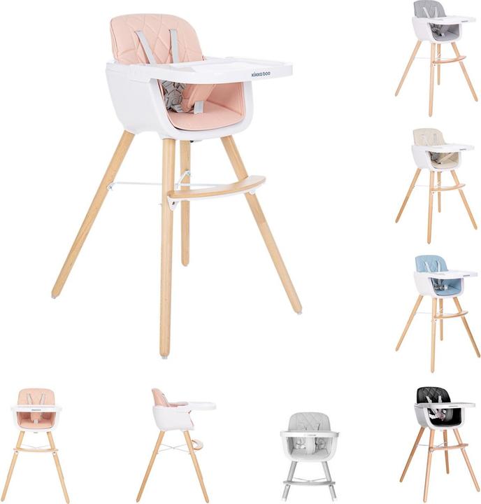 Kikkaboo High chair 2 in 1 Woody (Highchair)