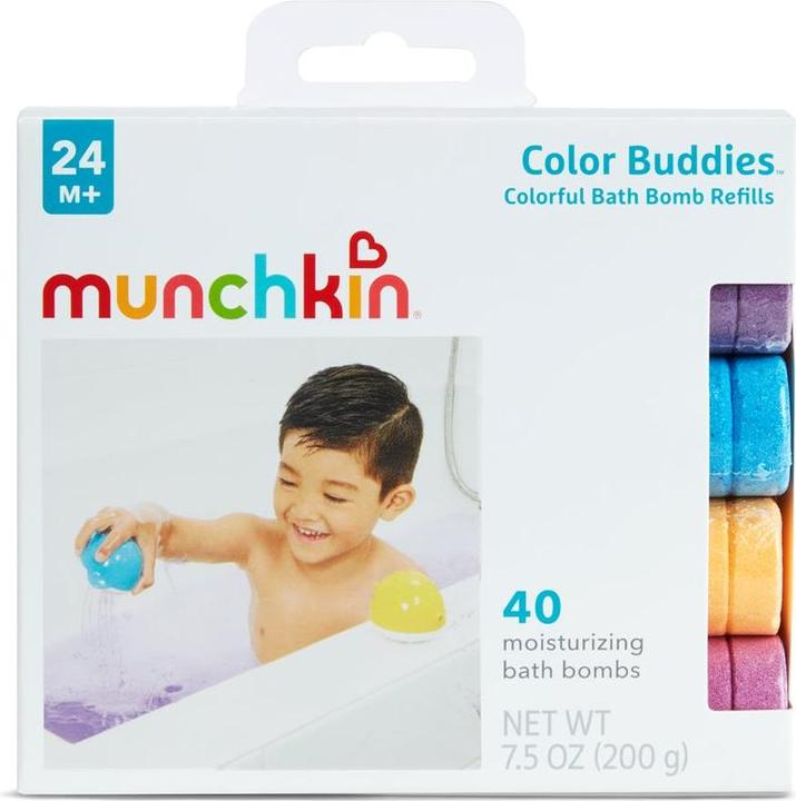 Actual product image Munchkin Color Buddies refill 40 colourful bombs
