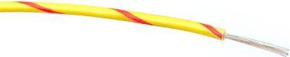 Actual product image Rs Pro Red/Yellow 0.5 mm² Hook Up Wire, 16/0.2 mm (100 m)