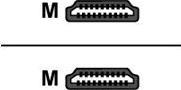 Actual product image Belkin micro HDMI (Typ D) — HDMI (Typ A) (1 m, HDMI)