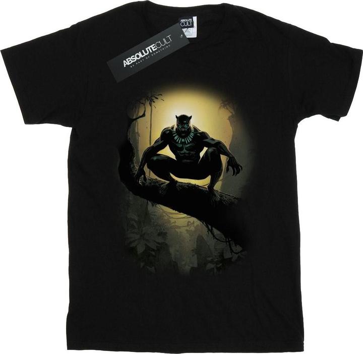Black Panther Crouching TShirt Jungen