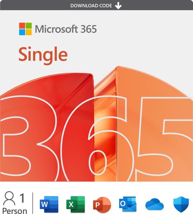 Produktbild Microsoft Bundle MS/MS M365 Pers/Pers TEST Bundle CH (1 User, 5 Geräte/User, 12 Monate)