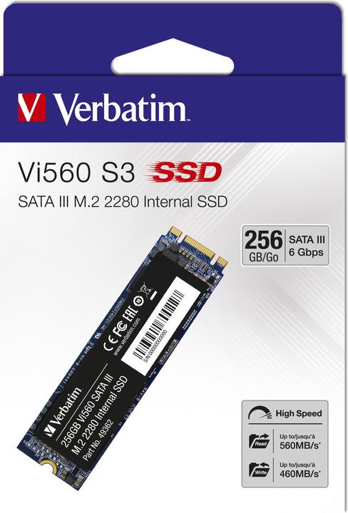 Image du produit Verbatim Vi560 S3 (256 Go, M.2 2280)
