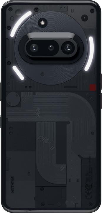 Actual product image Nothing Phone (3a) (128 GB, Black, 6.77", Dual SIM, 50 Mpx, 5G)