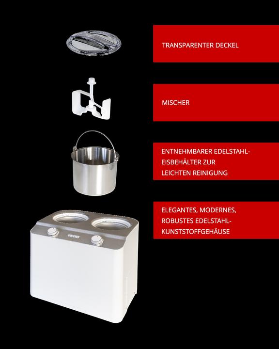 Productafbeelding Essge Unold 48830 IJsmachine Doppio bianco (EU-stekker)