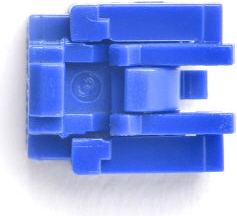 Actual product image Smart Keeper Basic RJ45 Port Blocker dark blue 100 pcs.
