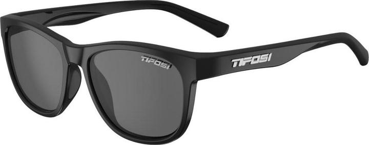 MGA Tifosi -Brille geschnittene polarisierte Satinschwarz (1 Rauchglas 15,4% Lichtübertragung) (neu)