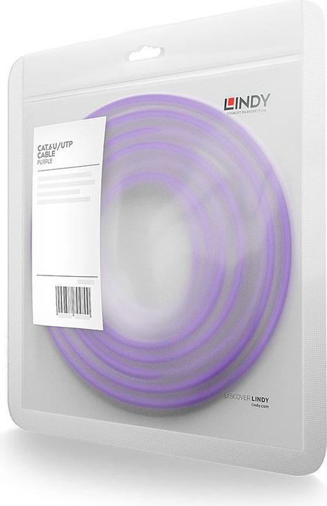 Produktbild Lindy Netzwerkkabel (U/UTP, CAT6, 5 m)