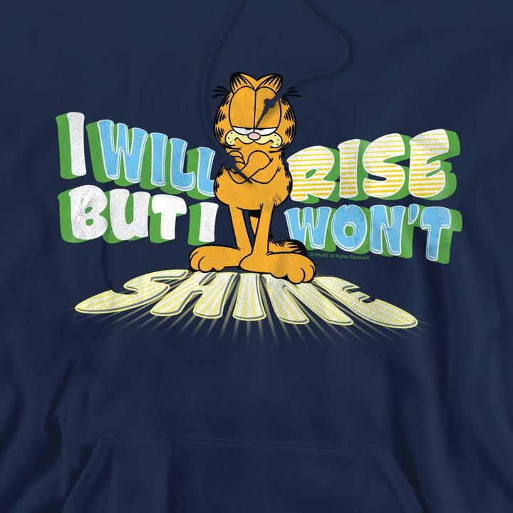 Immagine prodotto Garfield Rise Not Shine Felpa con Cappuccio Uomo (M)