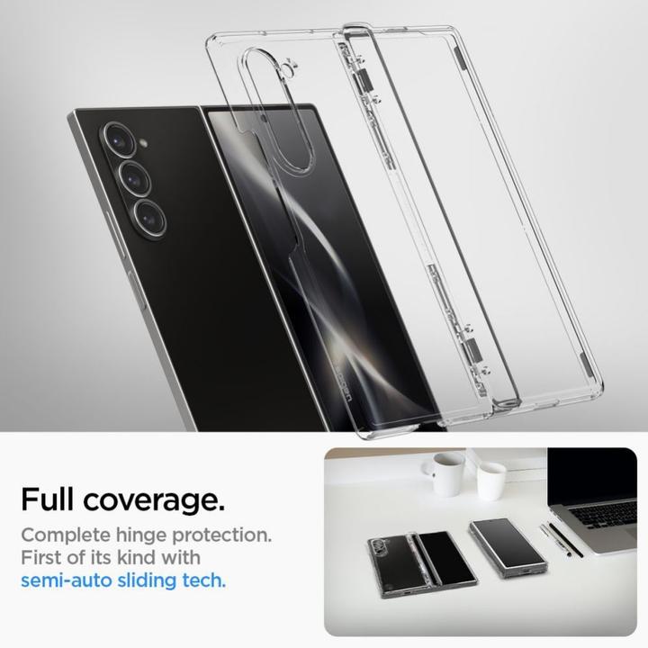 Produktbild Spigen Ultra Hybrid TPU Back Cover Durchsichtig Samsung Galaxy Z Fold 6 (Samsung Galaxy Z Fold6)
