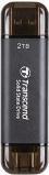 Actual product image Transcend ESD310C (2000 GB, USB-A, USB-C)