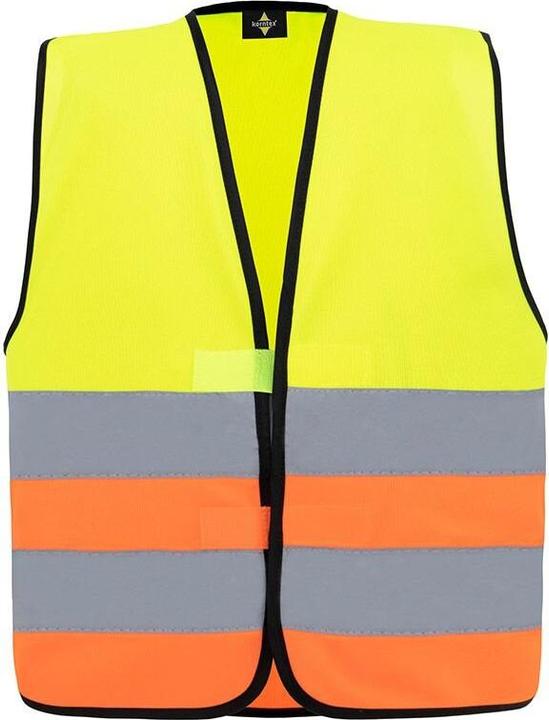 Produktbild Korntex Hi-Vis Recycled T-Shirt Gelb - Grau, Grösse XL (XS, XL)