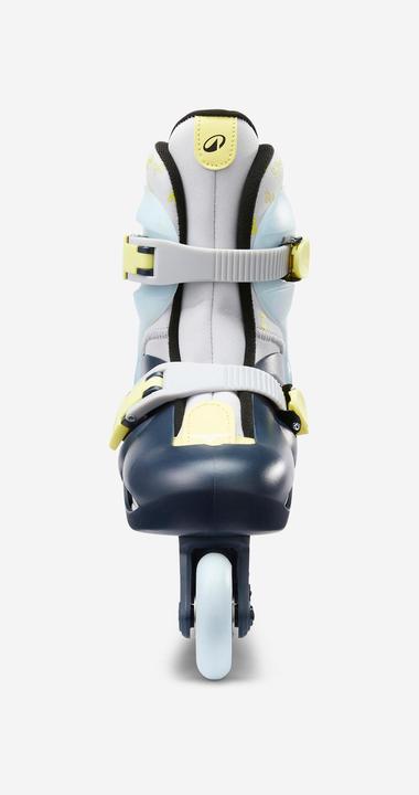 Produktbild Oxelo Play 5 Kids' Inline Skates - Blue/Lemon yellow (32, 34)