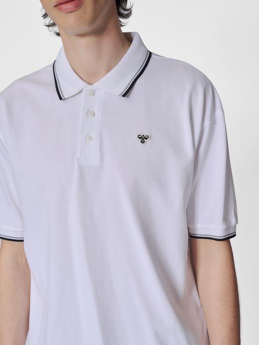 Produktbild hummel hmlLOOSE POLO SHIRT S/S BEE (S)