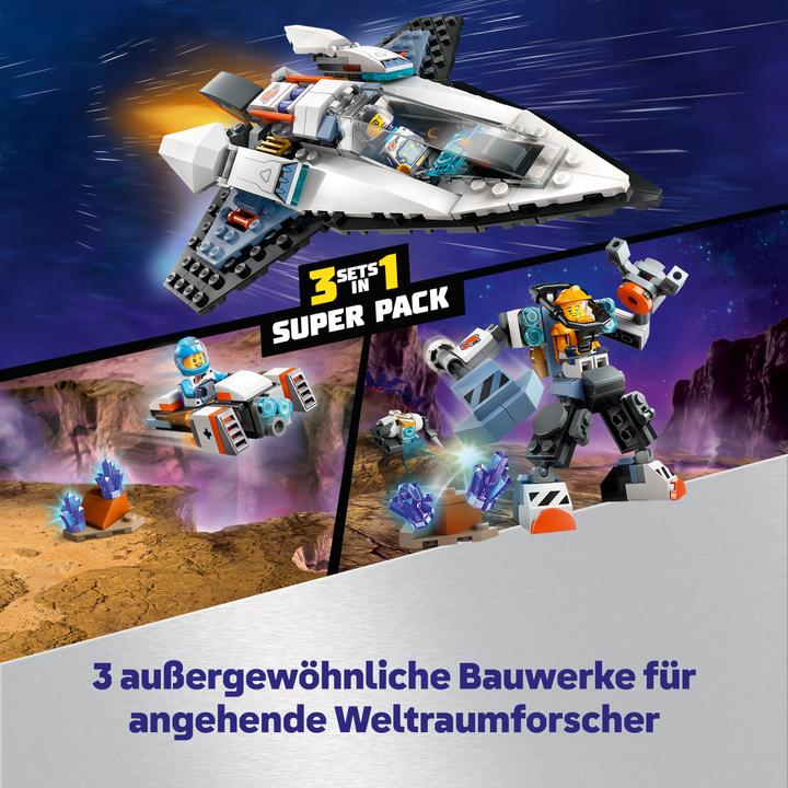 Produktbild LEGO City Weltraumforscher-Set (60441, LEGO City)