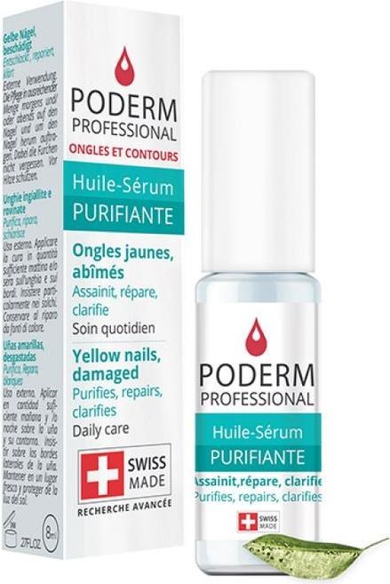 Actual product image Poderm Huile Sérum Ongles Purifiante (8 ml)