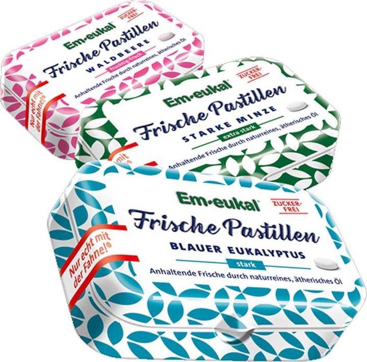Produktbild Em-eukal Frische Pastillen blauer Eukalyptus zuckerfrei mit Xylit (1 Stk., 20 g)