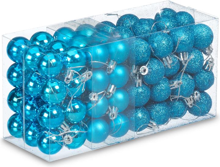 Actual product image Relaxdays Christmas baubles set (96 -part)