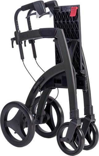 Image du produit Promefa Déambulateur/fauteuil roulant Rollz Motion² 3-en-1 Porte-canne (2-dans-1)