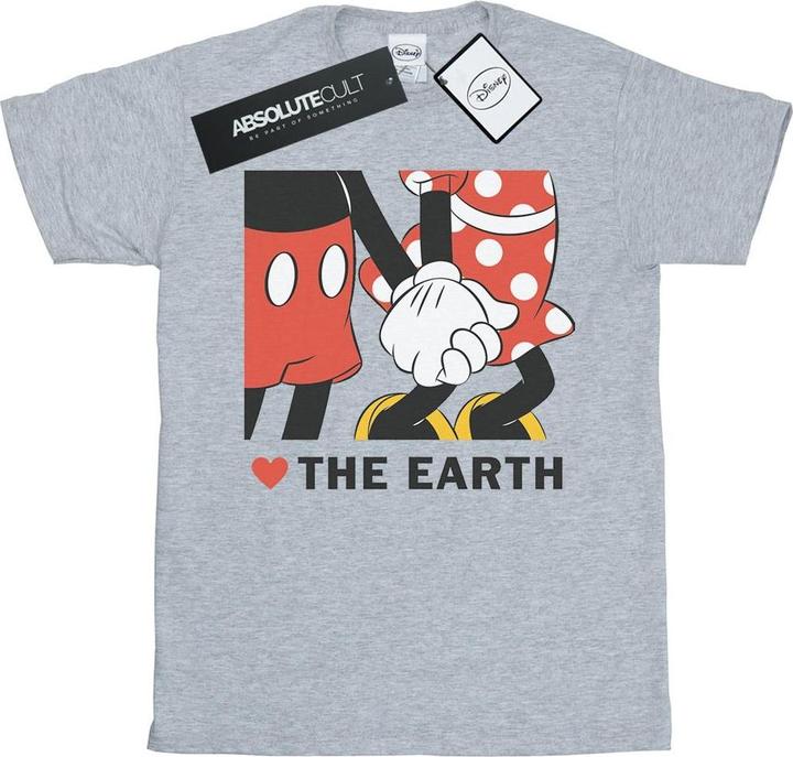 Disney Mickey Mouse Heart The Earth TShirt (3XL)