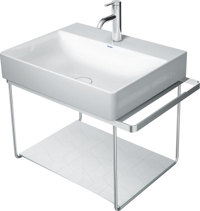 Actual product image Duravit DURASQUARE glass inlay for metal console 003101/102 cubic line