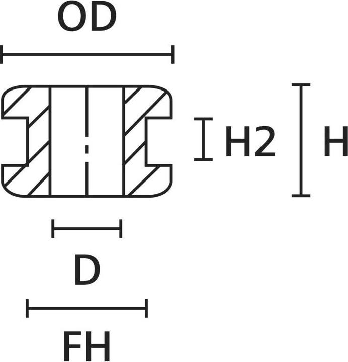 Produktbild HellermannTyton Durchführungstülle HV 1101 (199 mm, 500 Stk.)