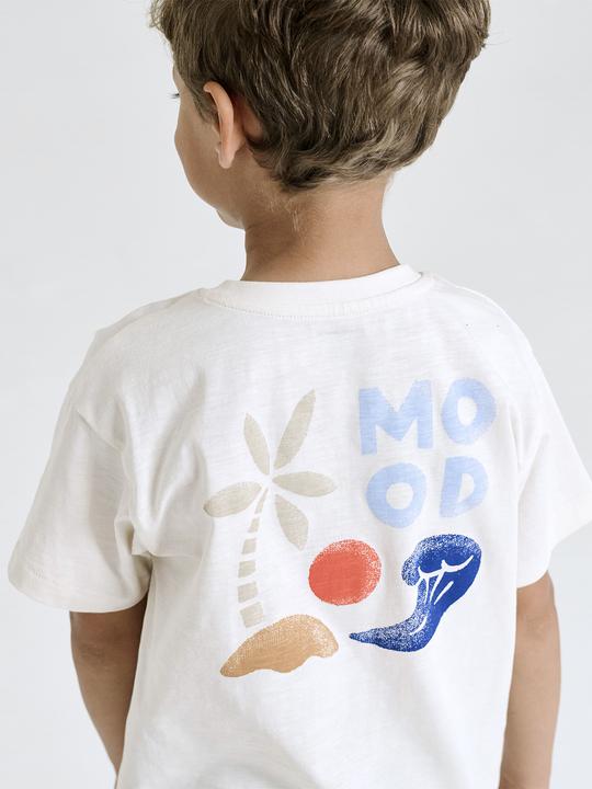 Image du produit Vertbaudet Jungen T-Shirt mit XL-Print hinten und Recycling-Baumwolle (158)