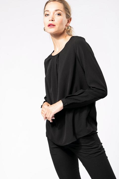 Immagine prodotto Kariban Camicia donna a maniche lunghe in crêpe (38)