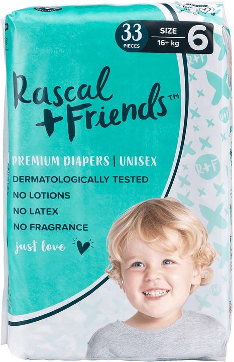 Produktbild Rascal+Friends Premium (Gr. 6, Tragepack, 33 Stück)