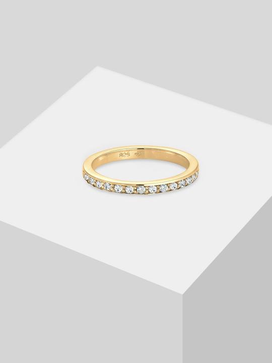 Actual product image Elli Bandring mit Kristallen (54, 925 Silver)