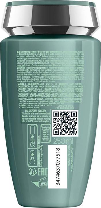 Immagine prodotto Kérastase Genesis Homme Bain de Masse (250 ml, Shampoo liquido)