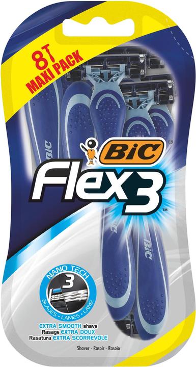 Bic Einwegrasierer Flex3 8 Stk.
