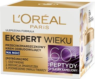 L'Oréal Paris L'Oréal Age Specialist Expert Age 60+ anti-wrinkle night cream rebuilding 50ml (50 ml, Nachtcreme)