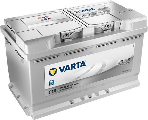 Actual product image Varta Silver Dynamic F18 (12 V, 85 Ah, 800 A)