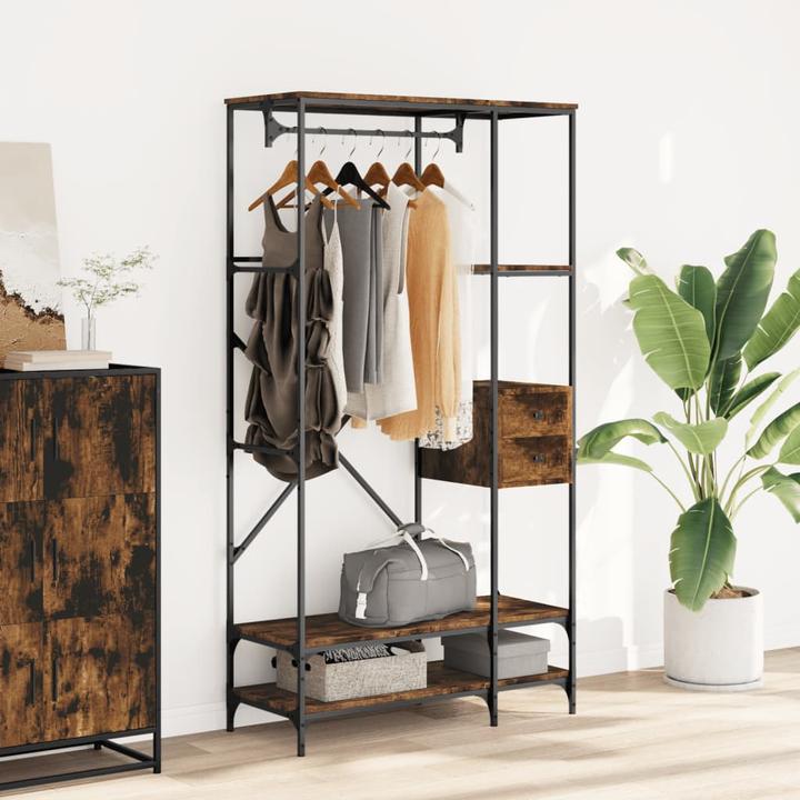 Image du produit VidaXL Porte-manteaux avec étagères