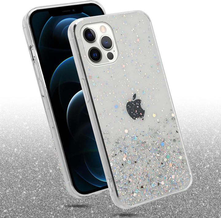 Image du produit Cadorabo Couverture TPU paillettes scintillantes (Apple iPhone 12, Realme 12 Pro+)