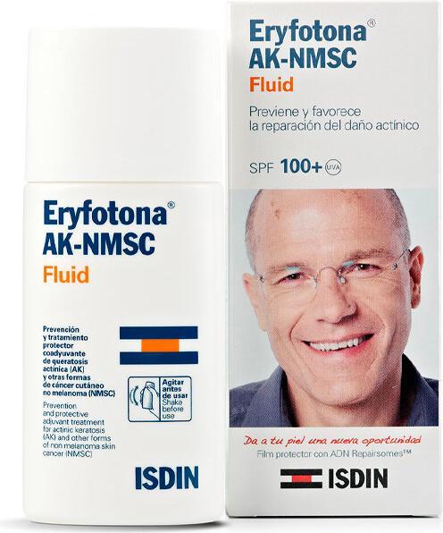 Actual product image Isdin Eryfotona AK-NMSC Fluid SPF 100+ (Suntan cream, 50 ml)