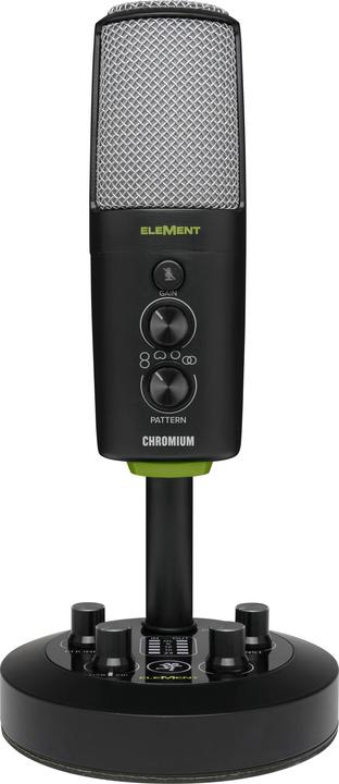 Mackie Microfono da studio USB CHROMIUM Custodia in metallo, supporto, cavo incluso