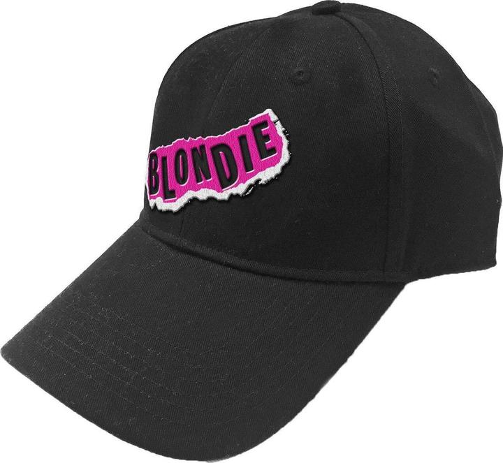 Actual product image Blondie Unisex Adult Punk Logo Baseball Cap (One size)