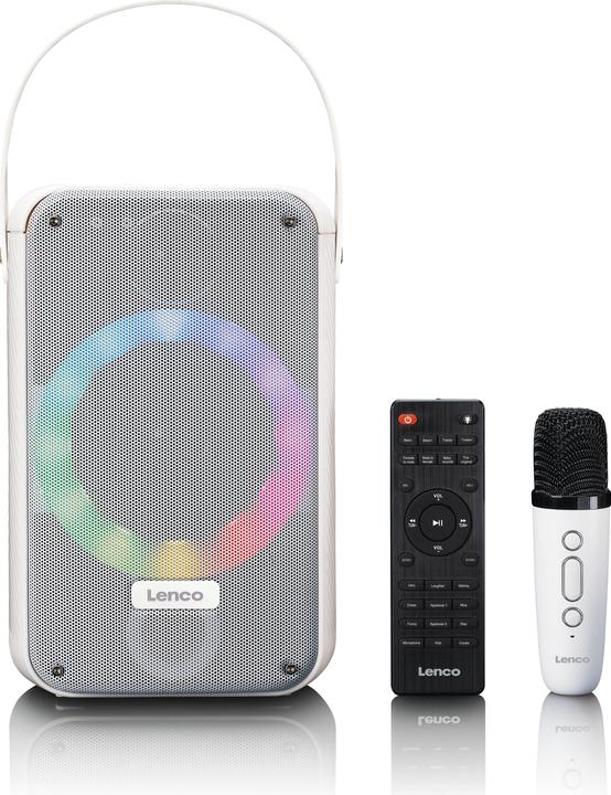 Productafbeelding Lenco BTC-060WH wit (12 h, Oplaadbare batterij)