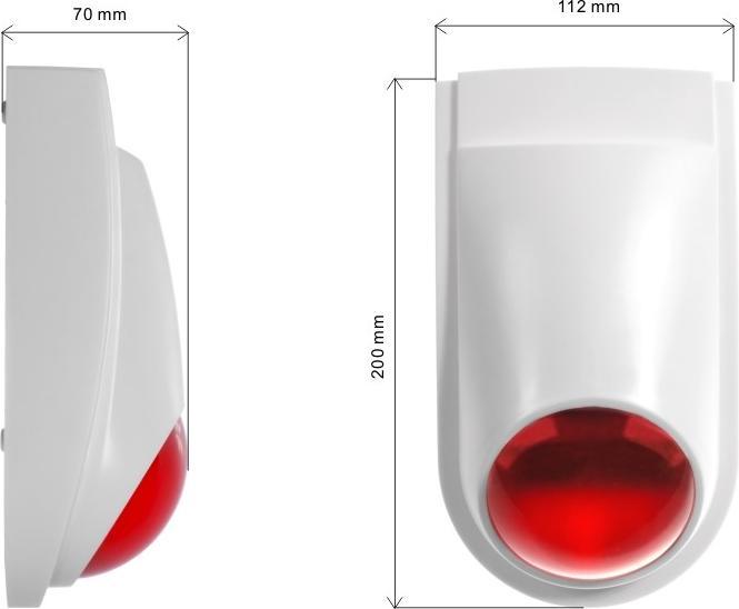 Produktbild CEE CE Mannequin siren alarm, AL2030