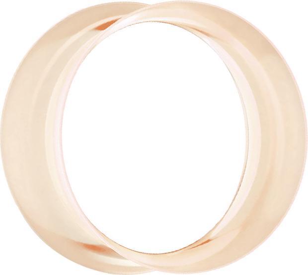 Produktbild Star Piercing Flared Tunnel hell (Silikon)
