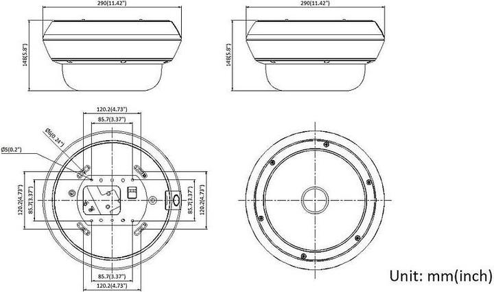 Image du produit Hikvision multi-capteur 4-directionnel (2688 x 1520 pixels)