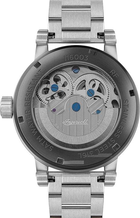 Produktbild Ingersoll 1892 Ingersoll I16003 Herrenuhr The Arc Automatik 44mm 5ATM (Analoguhr, 44 mm)