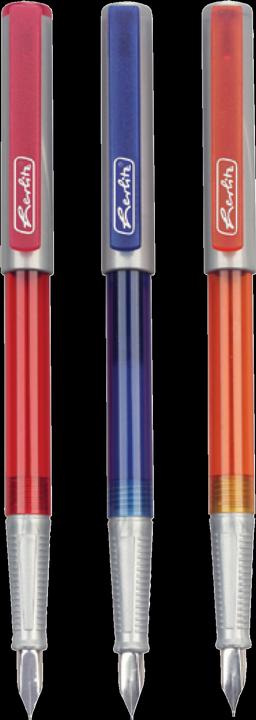 Image du produit Herlitz Stylo Plume Basic M moyen-droit bleu (Bleu, 1 x)
