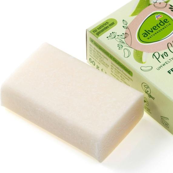Produktbild dm alverde Festes Shampoo Pro Climate Grüner Apfel (Festes Shampoo)
