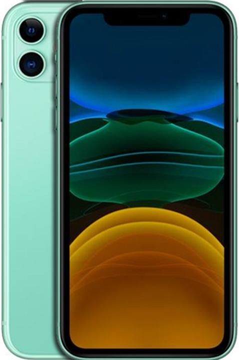 Actual product image Forza Refurbished iPhone 11 (128 GB, Green, 6.10", 12 Mpx, Dual SIM, B / Very good)