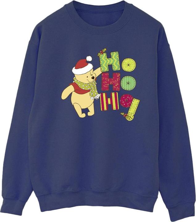 Disney Winnie The Pooh Ho Ho Ho Scarf Sweatshirt (XXL)