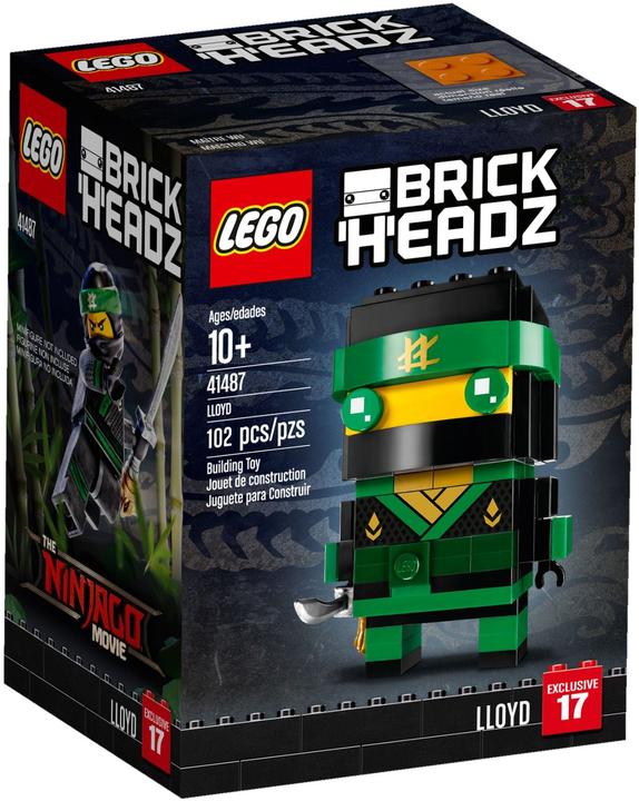 Actual product image LEGO Brickheadz Lloyd 41487 (41487, LEGO Brickheadz)