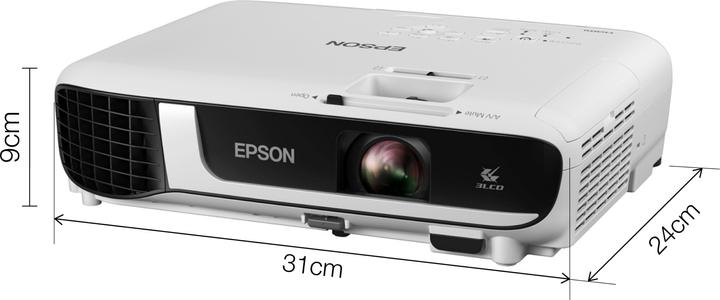 Produktbild Epson EB-X51 Projektor 3LCD XGA 1024x768 4:3 3800Lumen 16000:1 1,48-1,77:1 VGA HDMI (XGA, 3800 lm, 1.48 - 1.77:1)